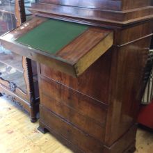 Schreibschrank Biedermeier Mahagoni Norddeutsch 3